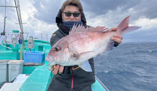 １日午後マダイ釣り